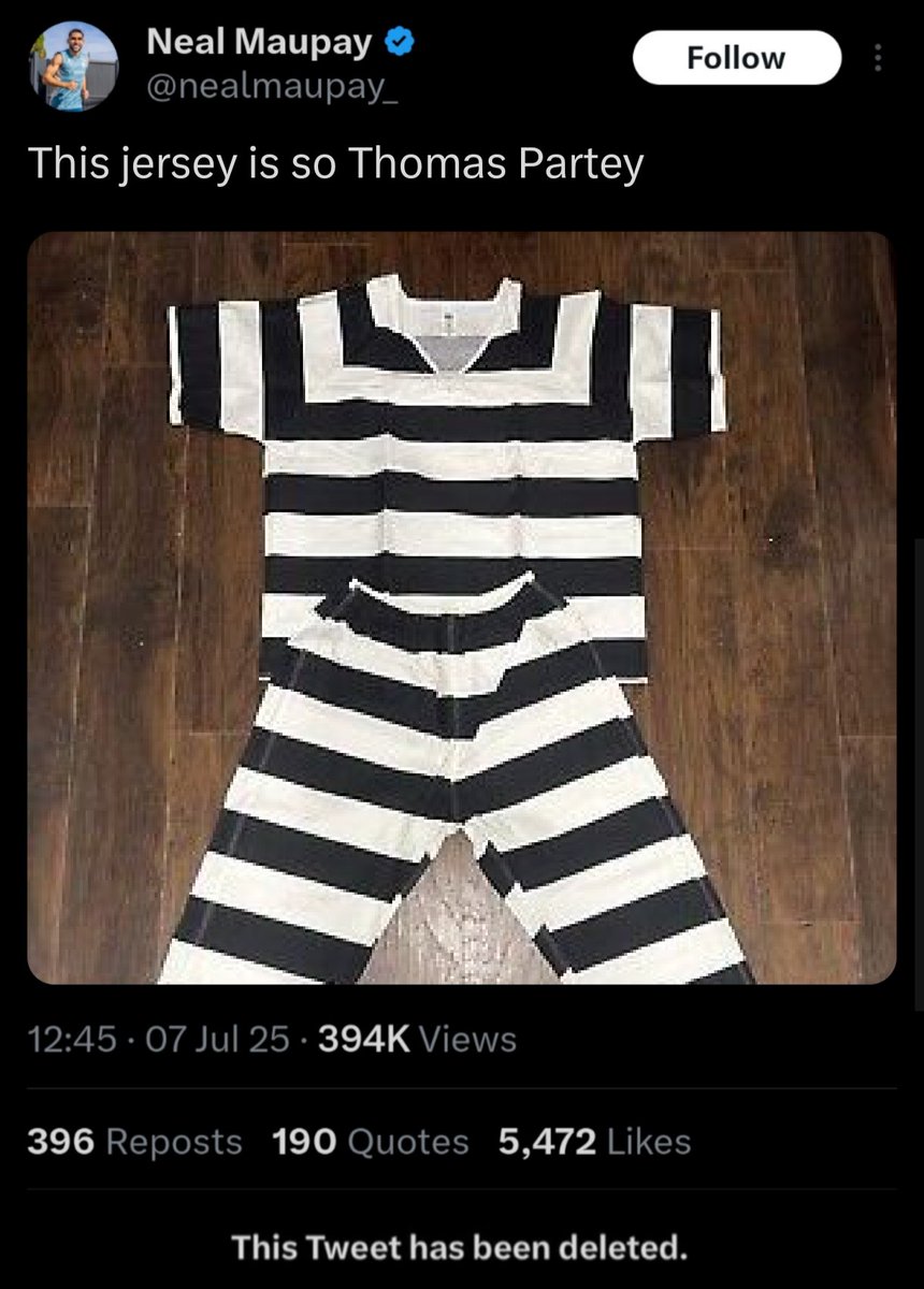 🚨 | Neal Maupay’s deleted tweet. 🤯