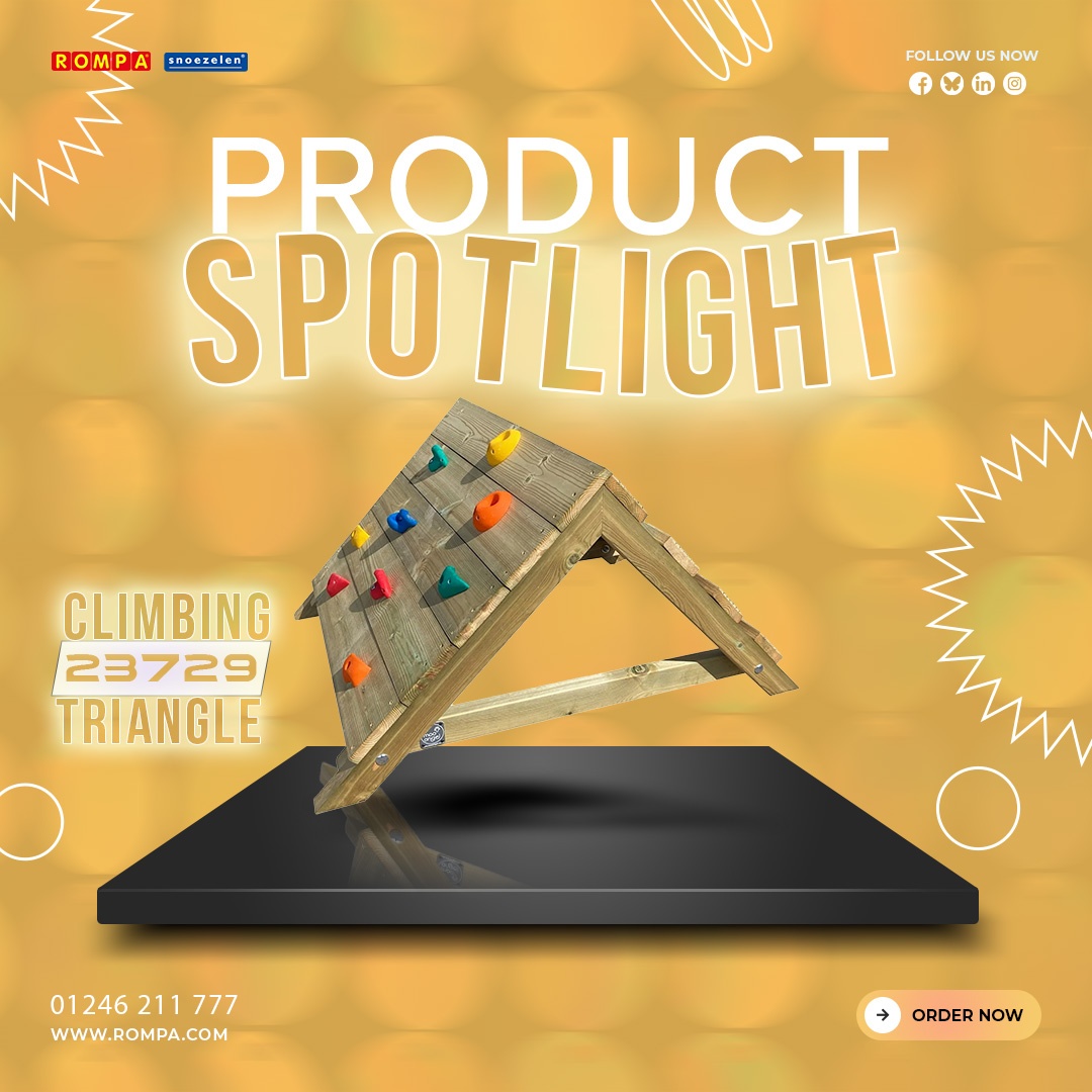 🧗‍♂️ Product Spotlight: Wooden Outdoor Climbing Triangle 🧗‍♀️

Encourage movement, confidence, and coordination with this beautifully crafted climbing frame — perfect for early years explorers.

#ClimbingTriangle #EarlyYearsPlay #GrossMotorSkills #OutdoorLearning #ProductSpotlight