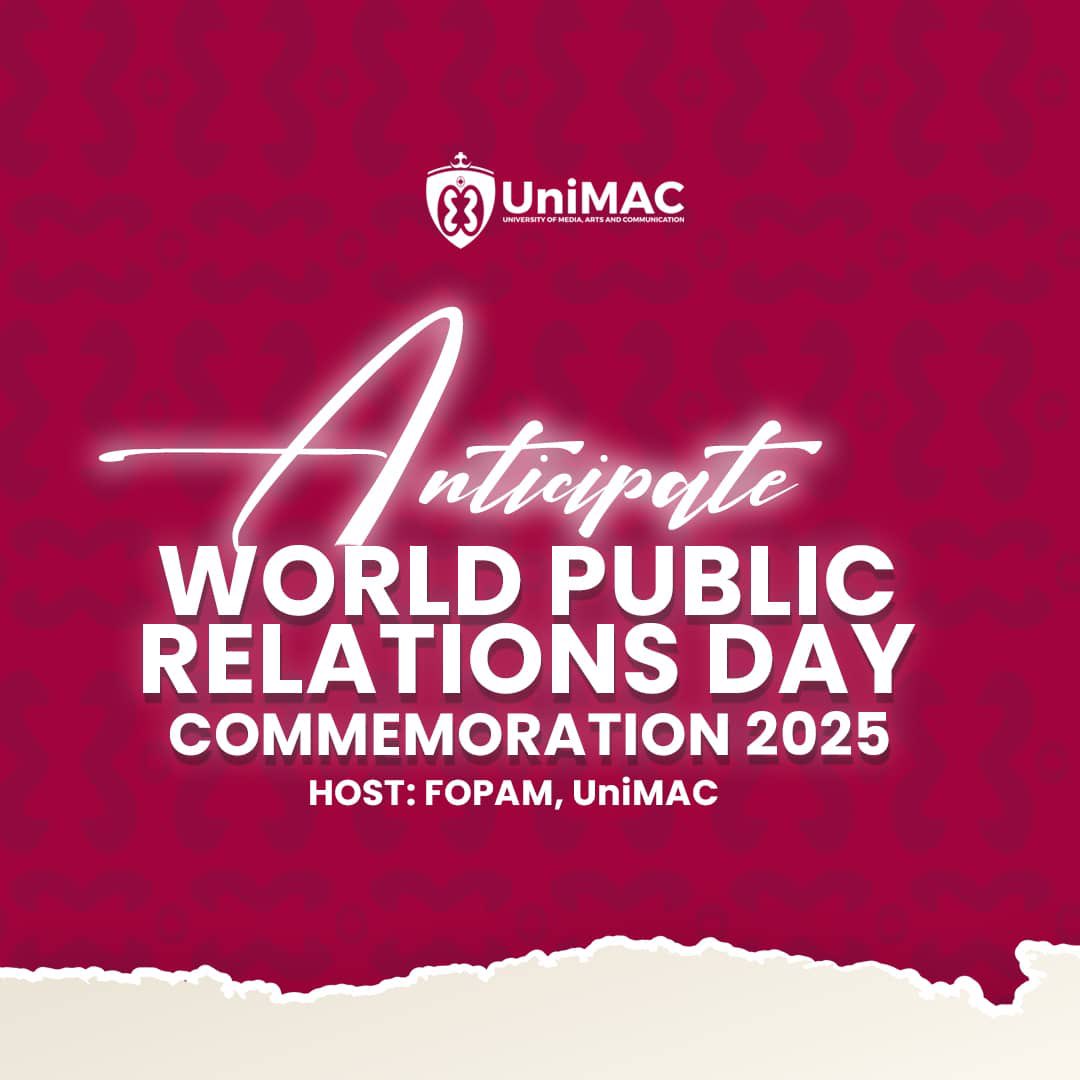 UnimacPRday25's tweet photo. Addressing the Misconceptions, Correcting the Misinformation.  YES!

World Public Relations Day 2025 is an event that aims to commemorate and make the world understand and utilize PR better. 

#worldprday25 #unimacij https://t.co/bbYwFGFqfu