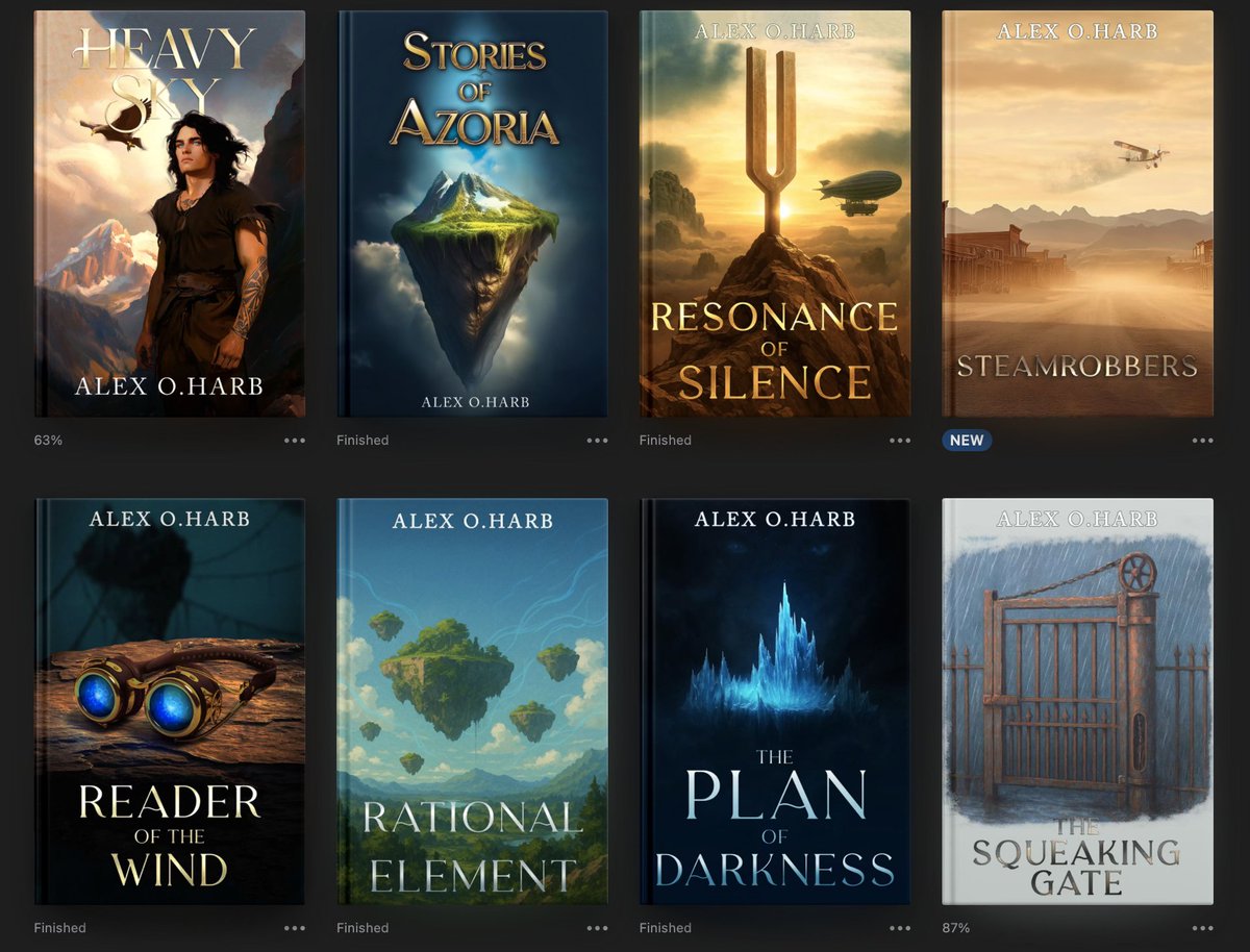 Excel Tips & Tricks (@exceleducations) on Twitter photo FOLLOW 👉 <a href="/WriterAlexHarb/">Alex O. Harb</a>
My bookshelf is growing! 📚
amazon.com/author/alexharb
#writers #booktwt #AuthorsOfTwitter FOLLOW 👉 <a href="/WriterAlexHarb/">Alex O. Harb</a>
My bookshelf is growing! 📚
amazon.com/author/alexharb
#writers #booktwt #AuthorsOfTwitter