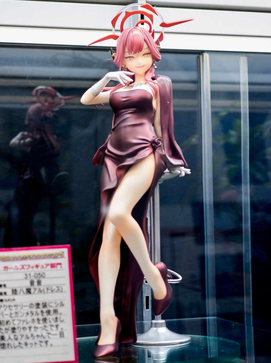 ボークスホビースクエア秋葉原
音音 さん <a href="/NEON_PLAmokei/">音音</a> 
髪、ドレス、ジャケット、3つの赤が美しかったです
#ファレホコン5