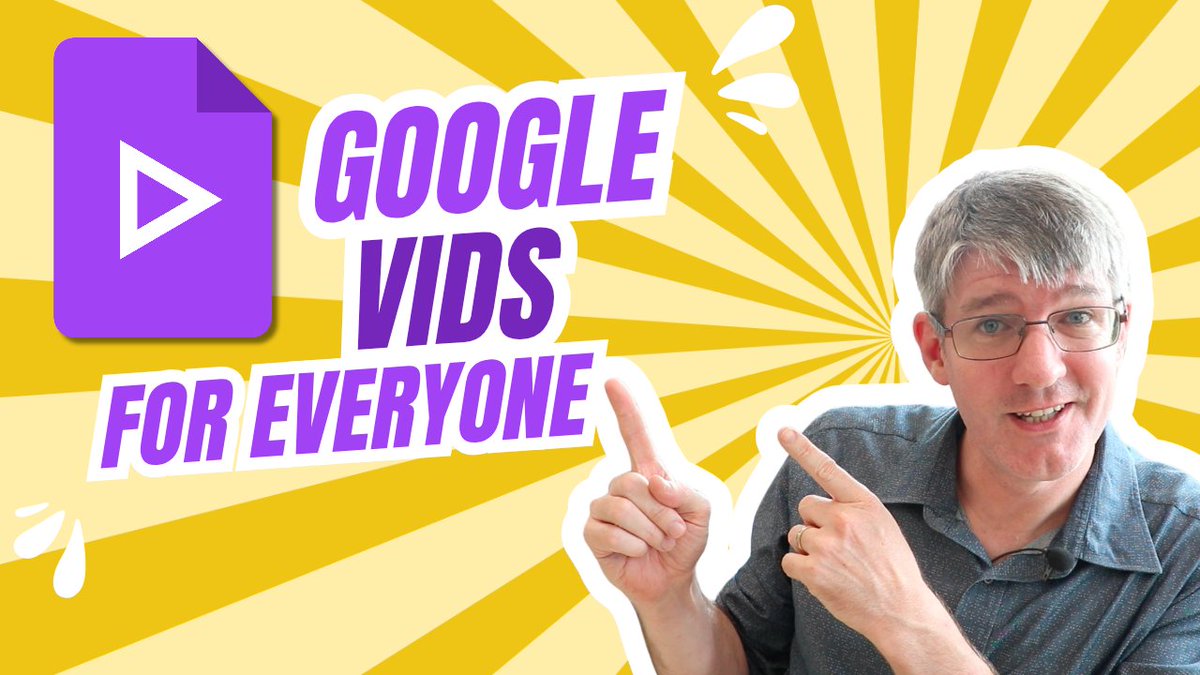 Sethi De Clercq (@sethideclercq) on Twitter photo What if video creation was as easy as typing in Docs?
That’s the promise of Google Vids.
And now, every teacher (even on the FREE plan) has access.
Here’s what it means 👉 youtu.be/ake0mTcNJF8
#EdTech #GoogleVids #GoogleForEducation What if video creation was as easy as typing in Docs?
That’s the promise of Google Vids.
And now, every teacher (even on the FREE plan) has access.
Here’s what it means 👉 youtu.be/ake0mTcNJF8
#EdTech #GoogleVids #GoogleForEducation