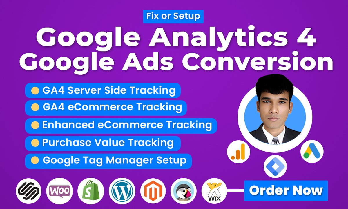 MdHedayetulhadi's tweet image. You don’t need more ad budget.
You need better tracking.
Learn how Meta CAPI + GA4 + TikTok Event API restores 100% of your data flow.
I’ll explain how the system works → fiverr.com/s/NNL7E8p
#GA4 #MetaPixelFix #TikTokAds #GTMExpert