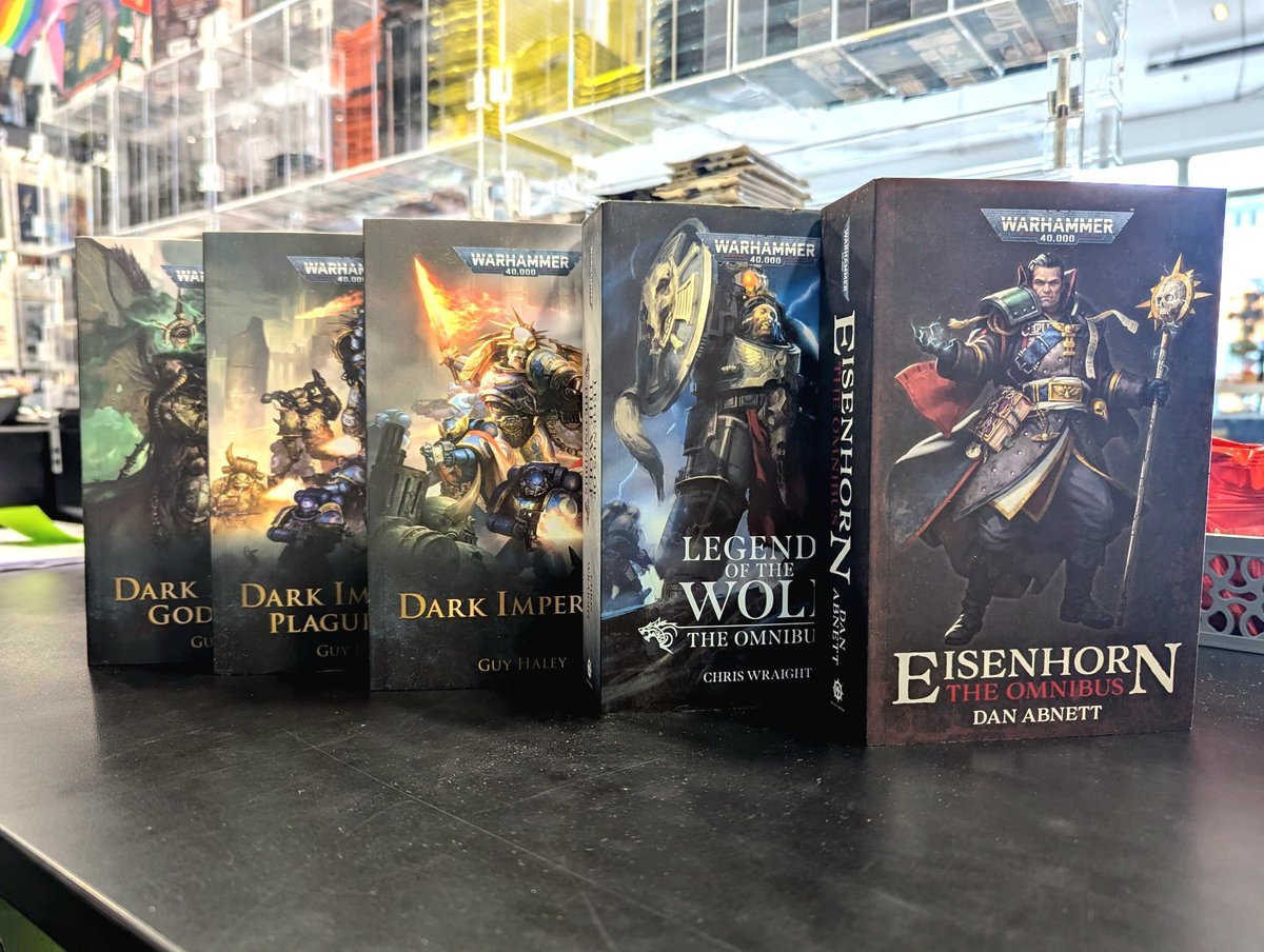 FPSheffield's tweet image. We now stock a great selection of new WARHAMMER 40K novels
In the grim far future, the Inquisition moves amongst mankind like an avenging shadow, striking down daemons, aliens and heretics with uncompromising ruthlessness
#warhammer40k #warhammer #sheffield #forbiddenplanet
DL