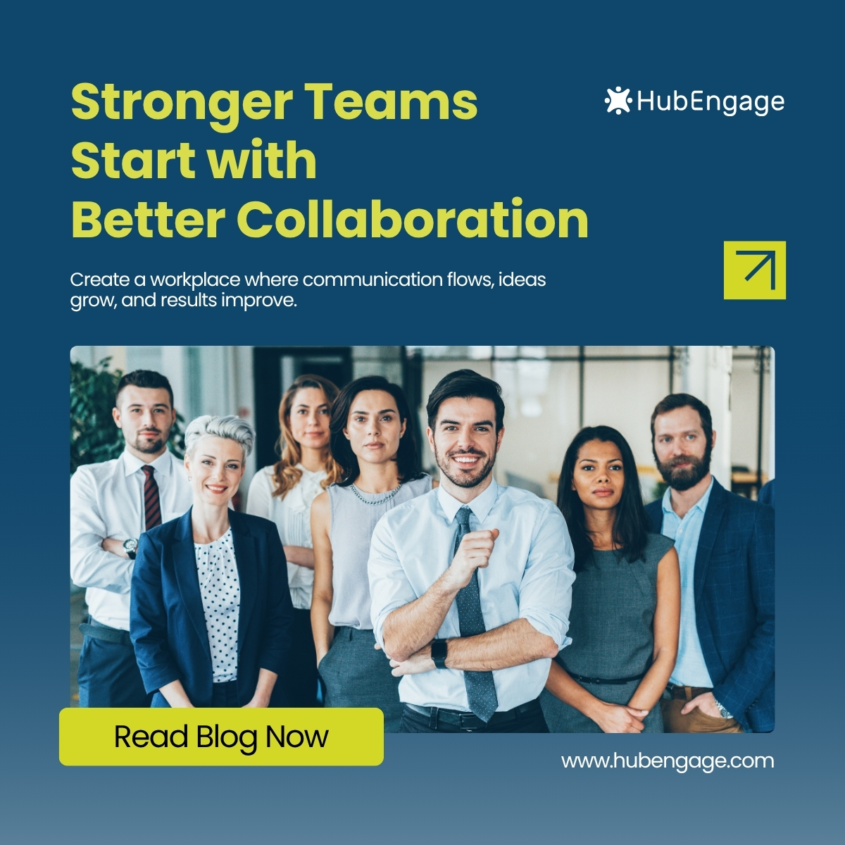 HubEngage tweet media