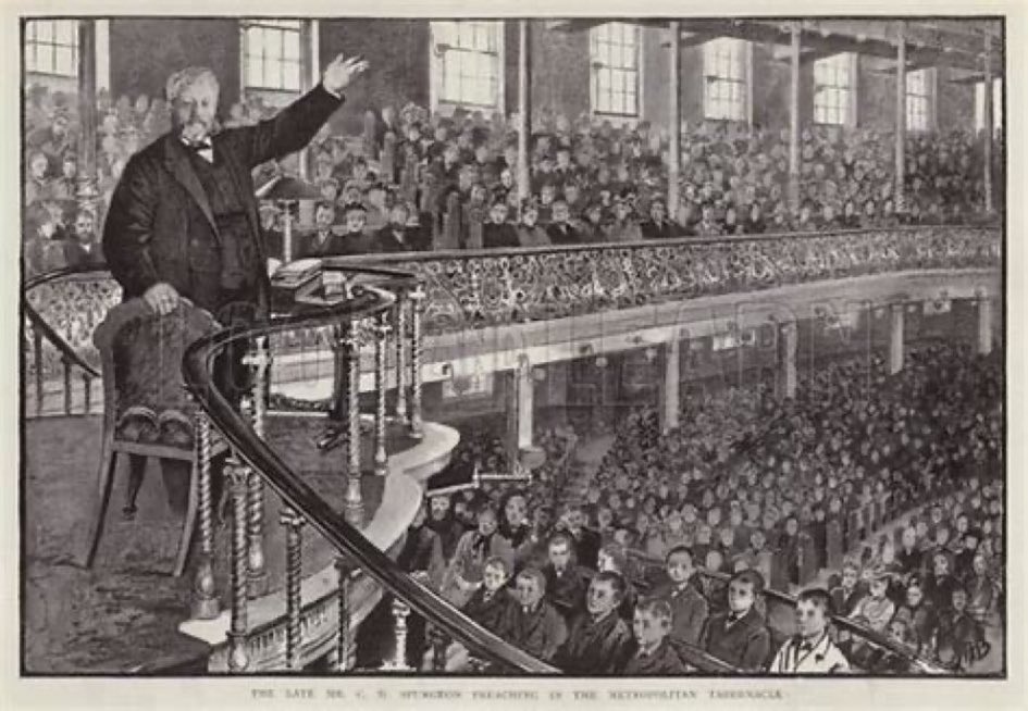 #OTD June 7, 1891: 
English Baptist Charles H. Spurgeon, who preached to (on average) 6,000 people at each of his services, delivers his last sermon at London's Metropolitan Tabernacle.

“Those who have no master are slaves to themselves. Depend upon it, you will either serve