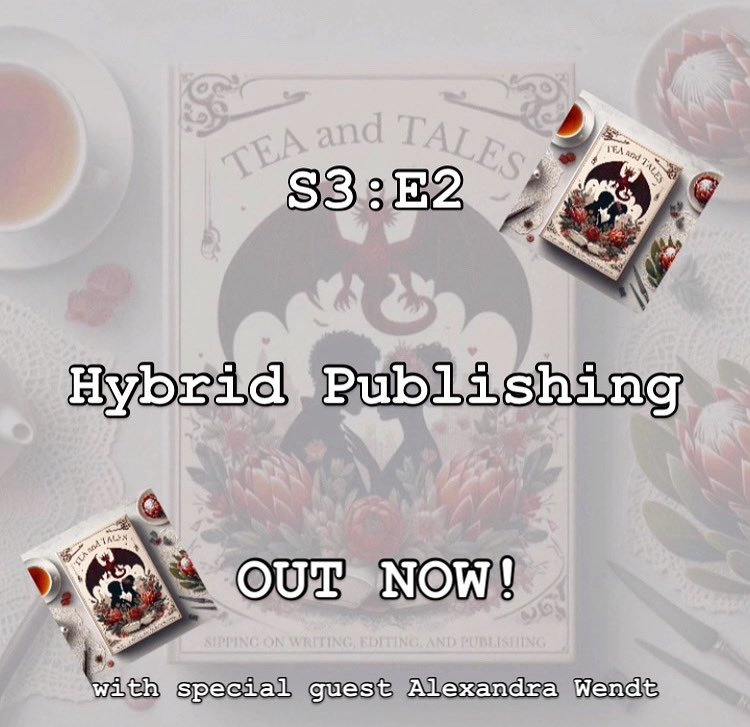 podcastteatales's tweet photo. Do I go Traditional Published, Self-Published, or Hybrid? In this episode, author Alexandra Wendt @awendtwriting discusses her experiences with a Hybrid publisher.

Listen to S3:E2 on Apple Podcast, Spotify, iHeartradio, Audible, and YouTube. https://t.co/aijAy5v13A