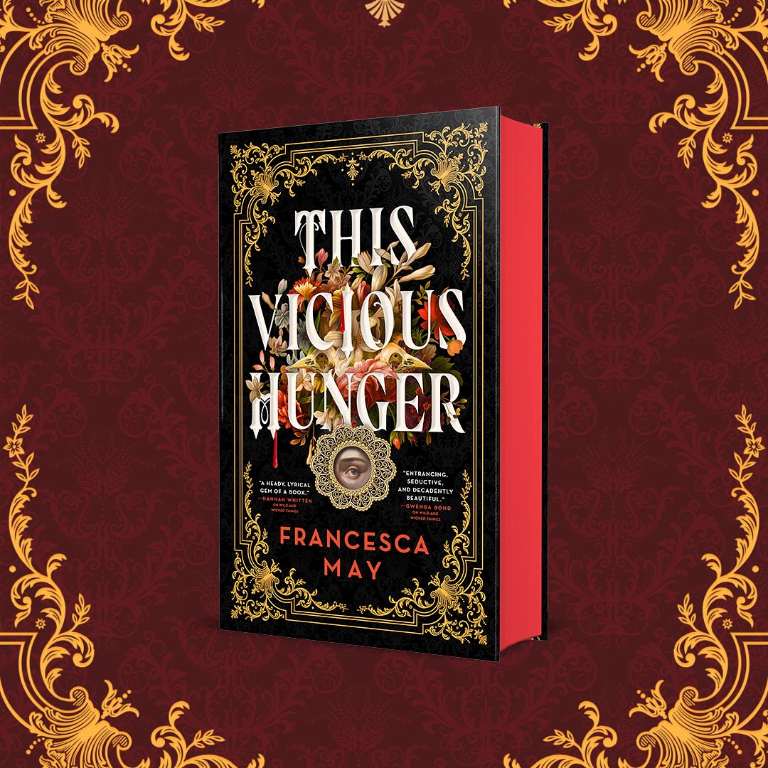 We’re so excited to share that This Vicious Hunger by Francesca May has a stunning Waterstones special edition!

The special edition is signed and features arresting red sprayed edges.

Pre-order your copy now brnw.ch/21wTWYR