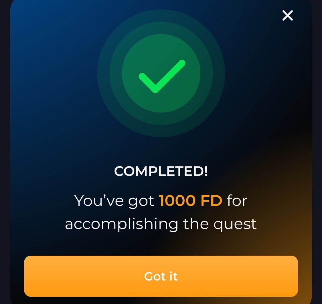 Rush go Claim Unich Epic Monday FD POINTS!! 

It is time limited.
Go here : unich.com/en/airdrop/sig…

New users can still join 👆👆