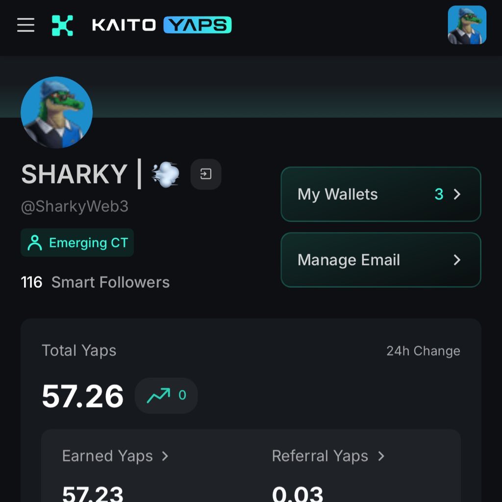 SharkyWeb3's tweet image. Are you still at 0 @KaitoAI smart followers?
Reply, i’ll follow you🫱🏼🫲🏻