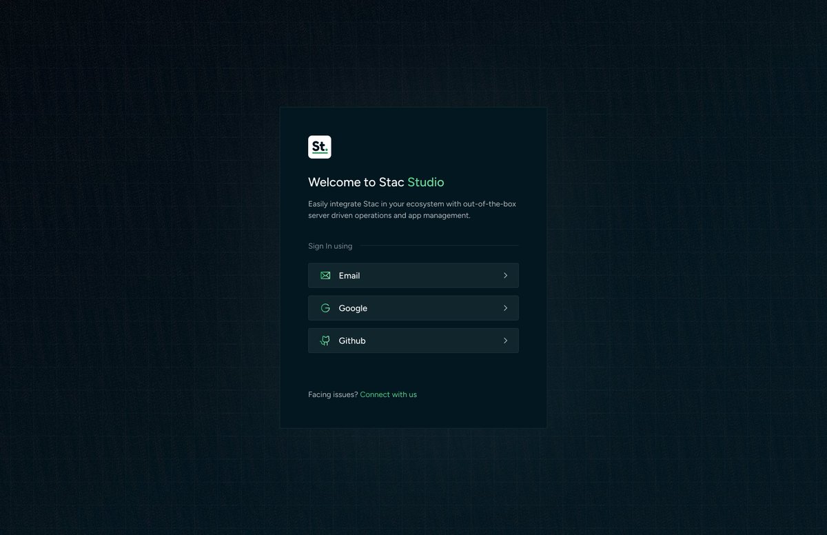 <a href="/stac_dev/">Stac</a>  Studio designs are coming together beautifully! 😊 We’re focused on building a clean, functional and honest design system.

We’re close to completing our Studio offering; can’t wait to share it with everyone! 🚀

Sign In Flow: dribbble.com/shots/26240978…