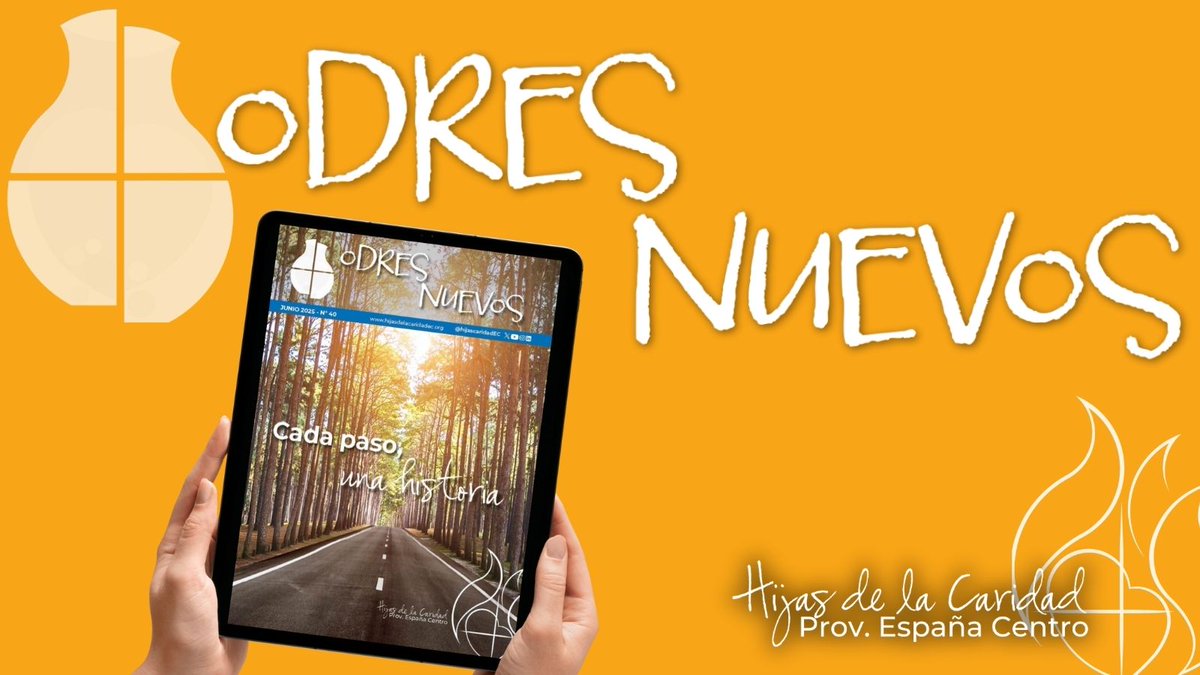 👣Cada paso, una historia. 

Maletas llenas y no precisamente de pertenencias, sino de entrega, de oración y disponibilidad.

Conoce más en nuestra última edición de Odres 
➡️ hijasdelacaridadec.org/odres-nuevos-2…