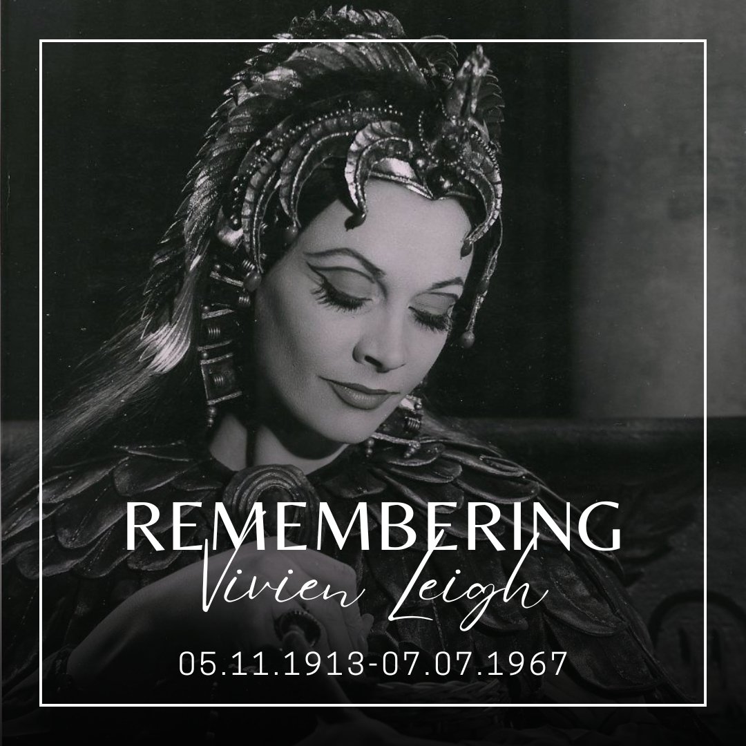 Remembering our Vivien, who passed away on this day in 1967 at the age of 53.
"Now boast thee, death, in thy possession lies
A lass unparalleled."
🩶

#vivienleigh