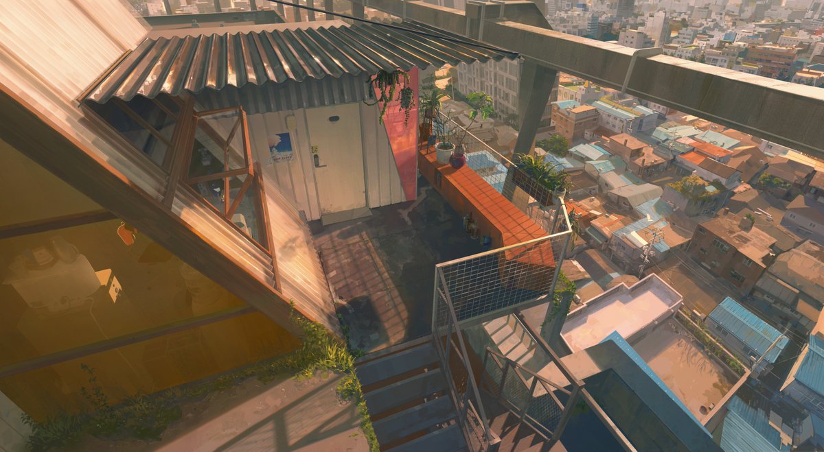 Background Color Key for the Lost in Starlight_이 별에 필요한   courtesy of Netflix      

Line design_Climax studio

  제이의 옥탑방 마당