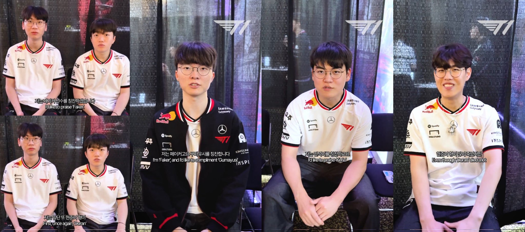 スポーツ選手 Still T1 Doran Oner Faker Gumayusi Keria ye? on X: 
