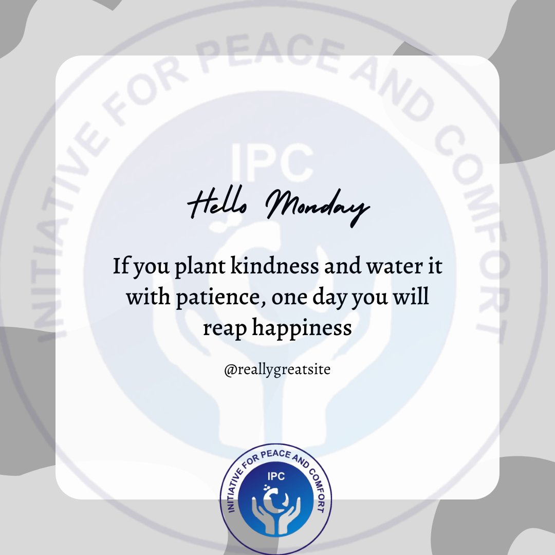 It's Monday
What you plant will grow
What you reap, you have sown 

What's it gonna be?
Do it right 

#Monday #Motivation #IPC