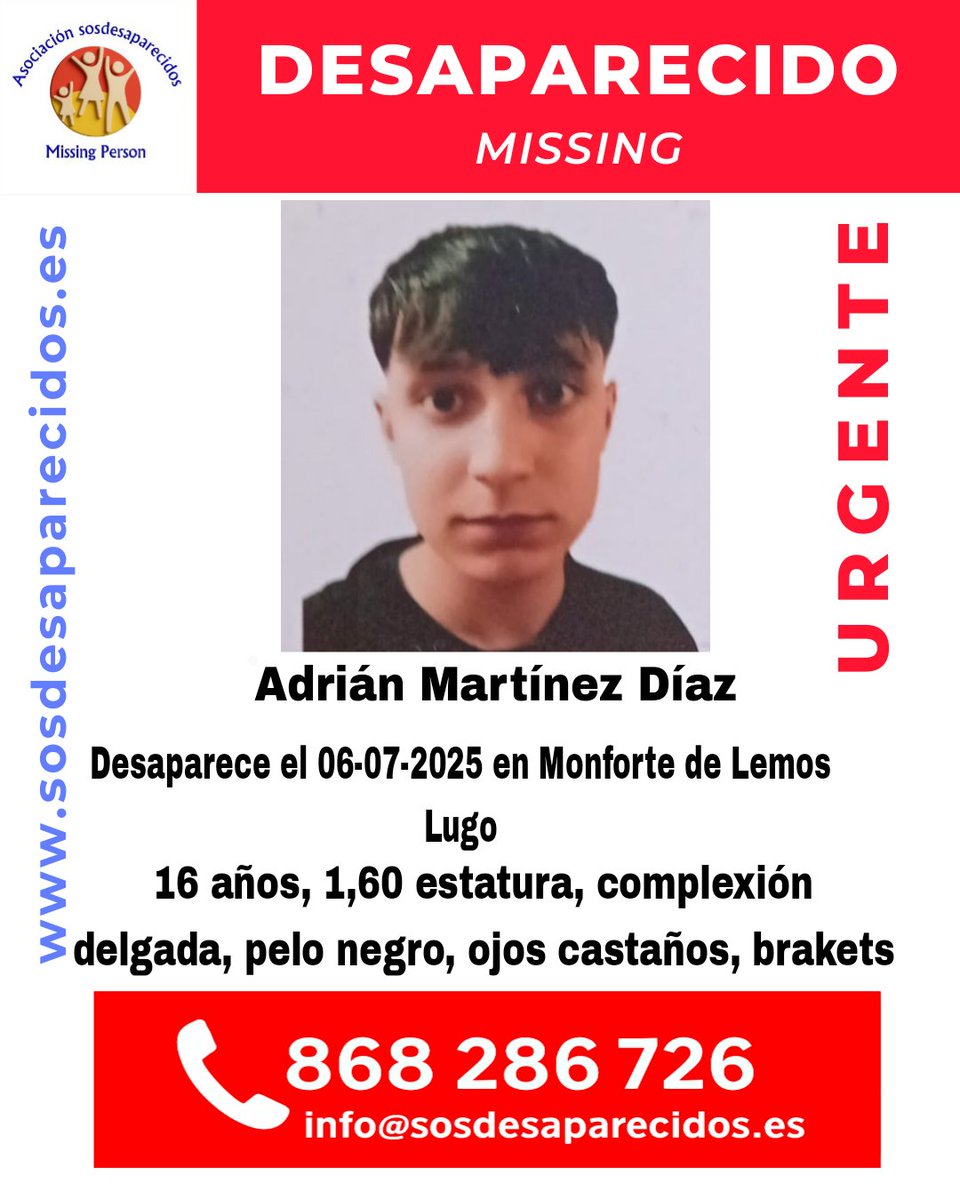 ALERTA DESAPARECIDOS (@sosdesaparecido) on Twitter photo 🆘 DESAPARECIDO
#sosdesaparecidos #Desaparecido #Missing #España #MonfortedeLemos #Lugo
Fuente: sosdesaparecidos
Síguenos <a href="/sosdesaparecido/">ALERTA DESAPARECIDOS</a> 🆘 DESAPARECIDO
#sosdesaparecidos #Desaparecido #Missing #España #MonfortedeLemos #Lugo
Fuente: sosdesaparecidos
Síguenos <a href="/sosdesaparecido/">ALERTA DESAPARECIDOS</a>