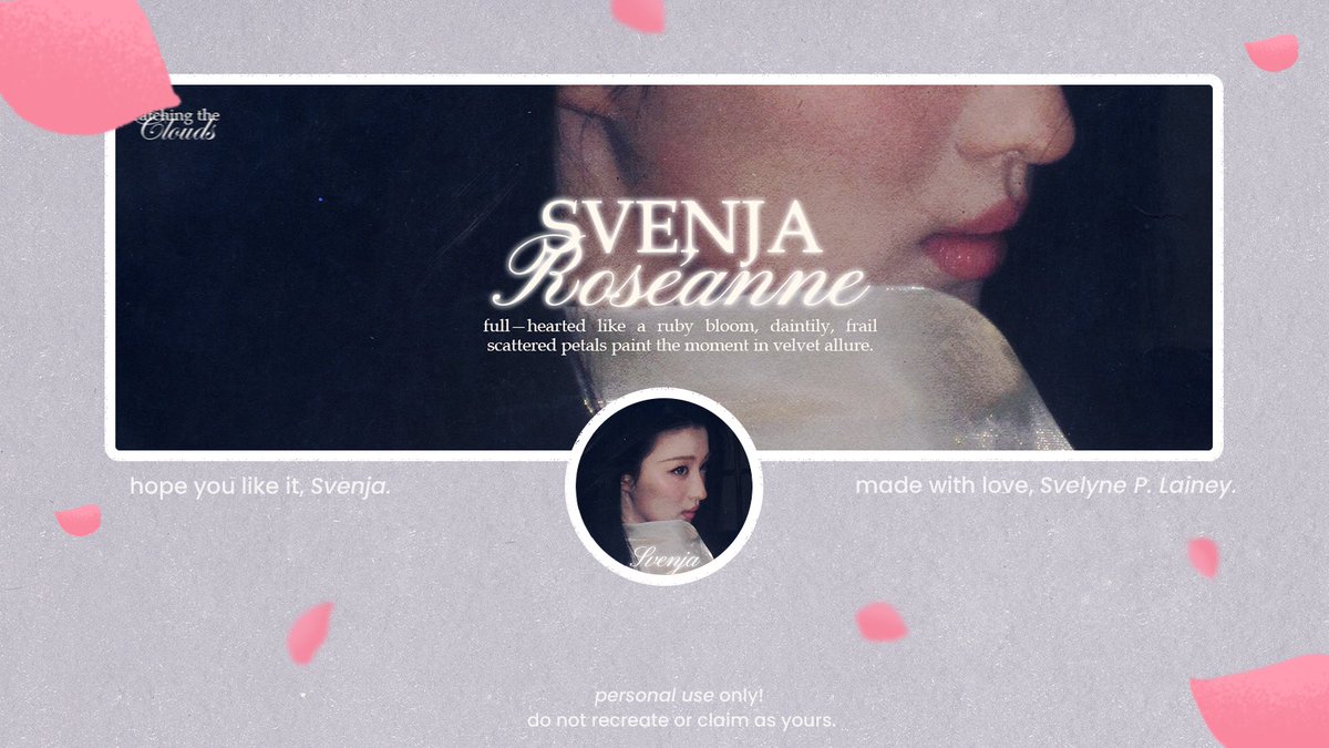 罗珊妮.⠀

got this pretty layout from my lovely jiejie, <a href="/svelainey/">𝒮𝑣𝑒𝑙𝑦𝑛𝑒.</a>. thank you so much for the gift, i adore it so muuch. i love you, jiejie. 🤍🫶🏻