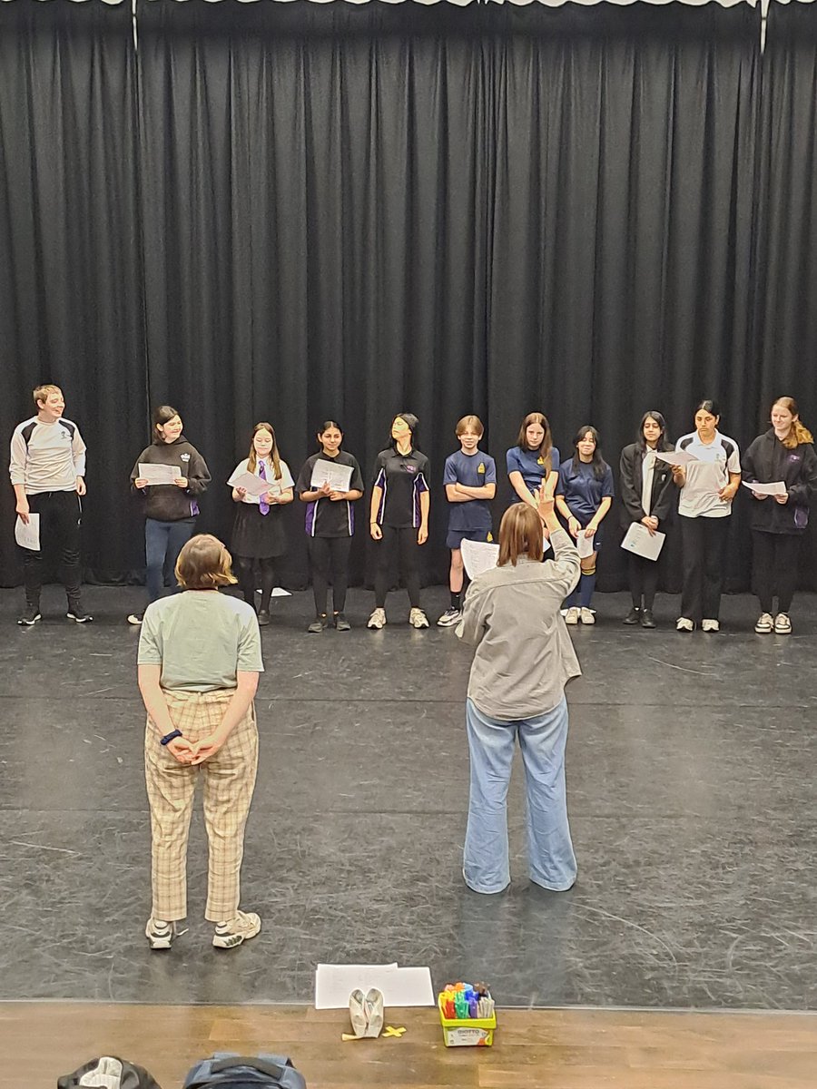 B_B_Burnley's tweet image. 🎬 Unity Ambassadors is underway!
We’re working with @BurnleyYT + pupils from Blessed Trinity, Sir John Thursby & Burnley High to explore identity, racism & community through drama.
They’ll create a powerful film & lead change in their schools. 💬💛
#UnityAmbassadors