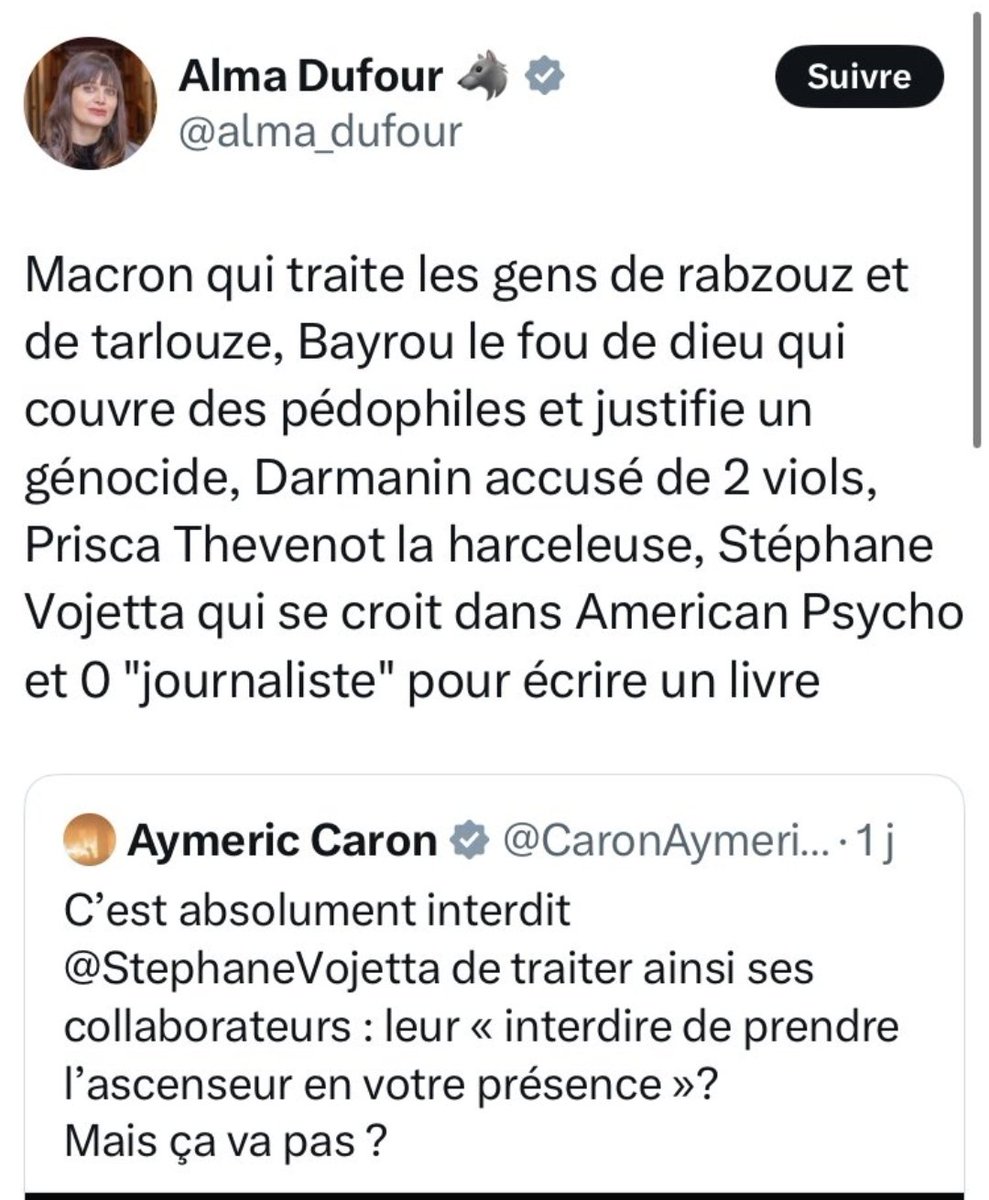 Élue grâce à qui ? J'espère que tout le monde est content d'avoir permis ça 👇
Moi, un an après ça continue à me consterner.