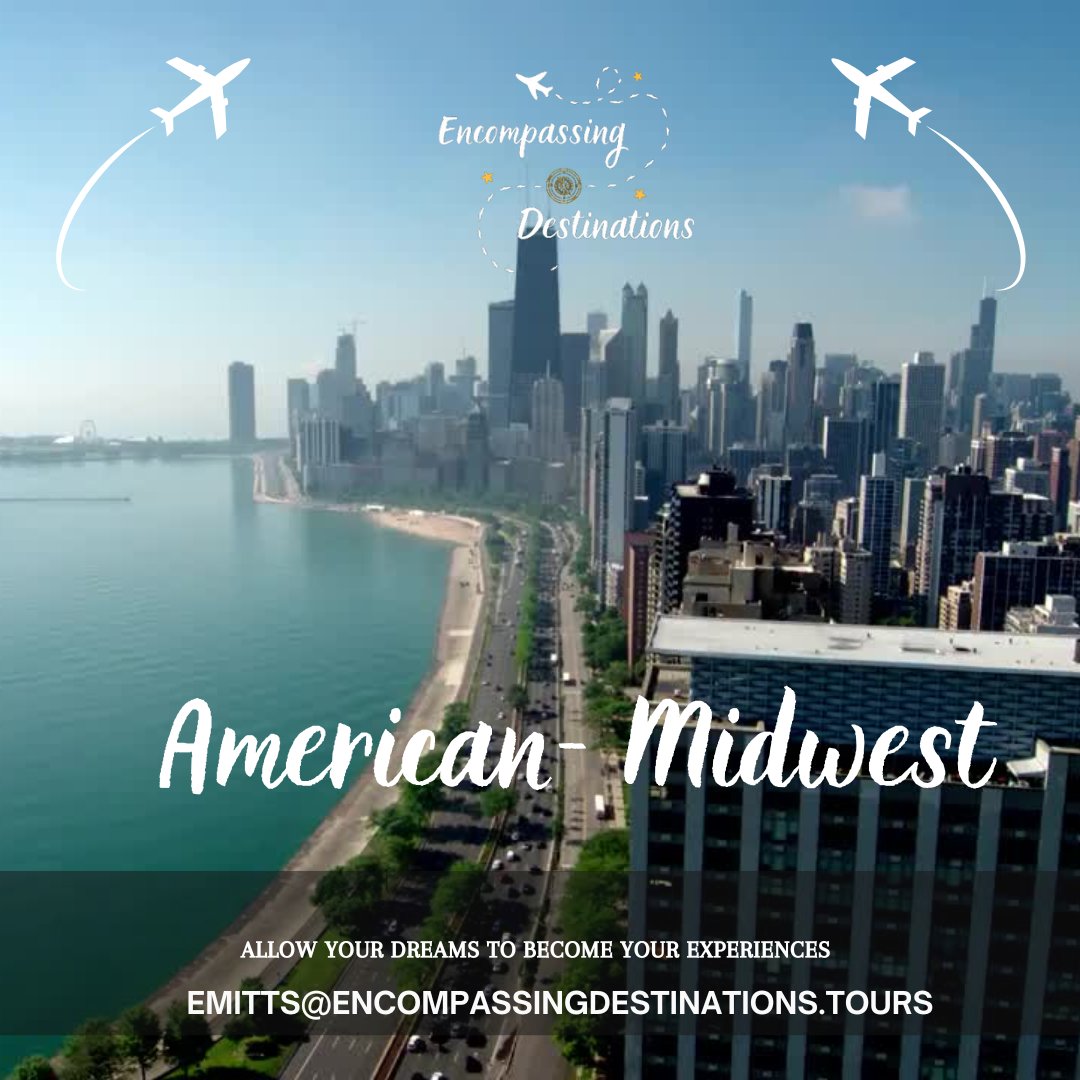 EncompassingD's tweet photo. Midwest magic is real 🇺🇸✨
🌆 Chicago culture
🛶 Door County charm
🎡 Branson fun
🍂 Traverse City beauty
I’ll help you plan every detail! ❤️
#MidwestTravel #ExploreTheUSA #EncompassingDestinations https://t.co/BDeTVxiJJh