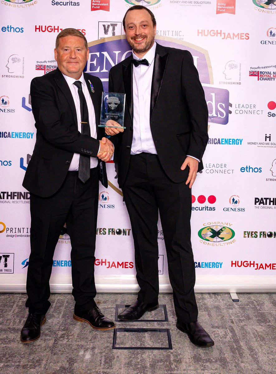 Could you be our Entrepreneur of the Year finalists at this year's English Veterans Awards

This category is for service leavers who have thought outside the box &amp; started their own business / program and really contributed to the Nation. 
veteransawards.co.uk/english-vetera…

#veteransawards