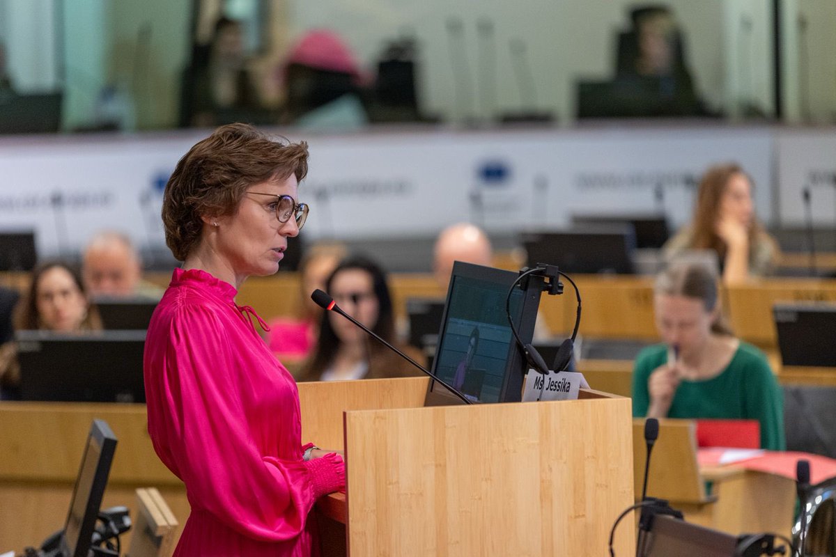 JessikaRoswall's tweet image. Today I addressed the @EU_CoR on the 2025 Environmental Implementation Review.
Full speech here: ec.europa.eu/commission/pre…