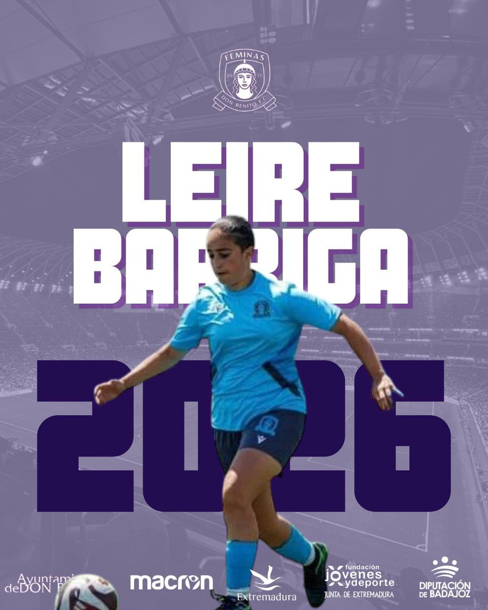 Leire no tiene  término medio , su intensidad no se negocia, guste más o menos al rival , atenta al balón y a la jugada no da balones por perdidos y su banda esta siempre cubierta. Vamos por otra temporada!!!!
#feminasdonbenito #unsolocamino