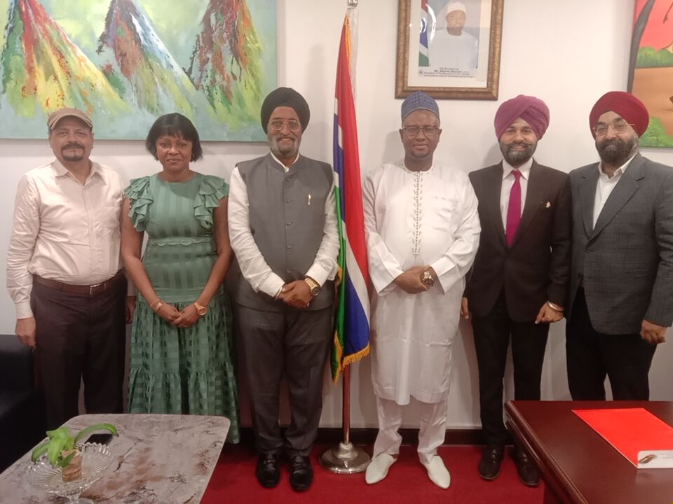 The visits were to discuss prospects for investment in The Gambia in various sectors like education, food processing, packaging, Pharma, Agritech, etc.