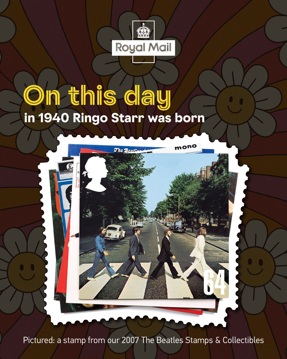 Royal Mail Stamps (@royalmailstamps) on Twitter photo Wishing <a href="/ringostarrmusic/">#RingoStarr</a> a very happy birthday.
Born #OnThisDay in 1940 and going on to become an iconic member of the legendary band The Beatles.
Pictured is the Abbey Road stamp from our 2007 The Beatles Stamps & Collectibles.
#TheBeatles
#RingoStarr
#Stamps Wishing <a href="/ringostarrmusic/">#RingoStarr</a> a very happy birthday.
Born #OnThisDay in 1940 and going on to become an iconic member of the legendary band The Beatles.
Pictured is the Abbey Road stamp from our 2007 The Beatles Stamps & Collectibles.
#TheBeatles
#RingoStarr
#Stamps