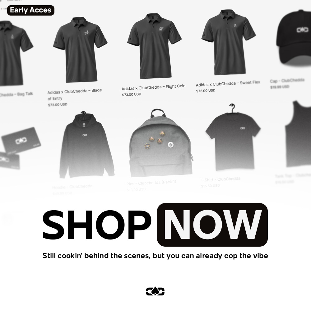 The shop is finally live 🔥 (early access)

Still cookin' behind the scenes, but you can already cop the vibe 🧢💼

➡️ shop.clubchedda.com