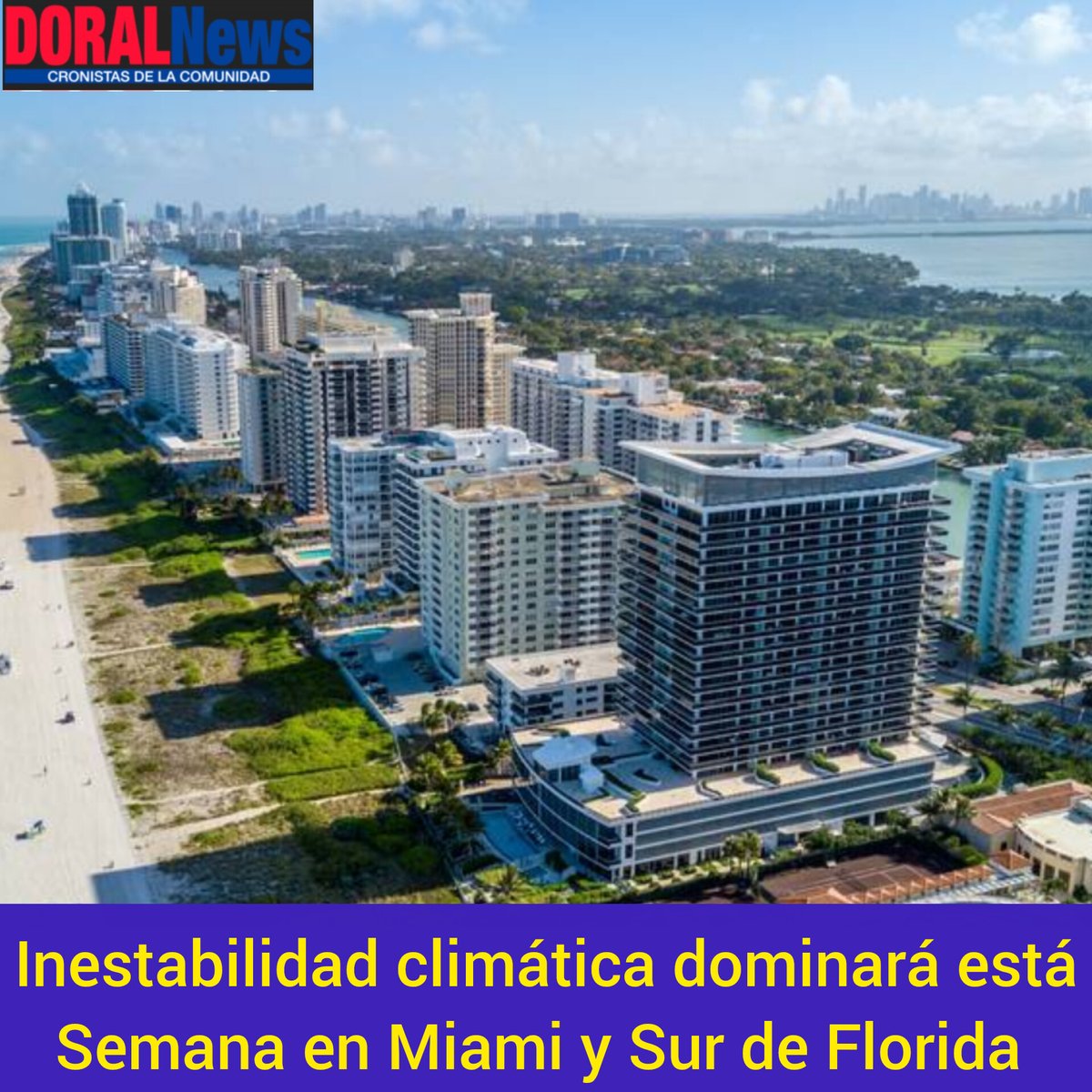 Inestabilidad climática dominará está semana en Miami y el sur de la Florida 
instagram.com/p/DLzhnXKOKPo/…