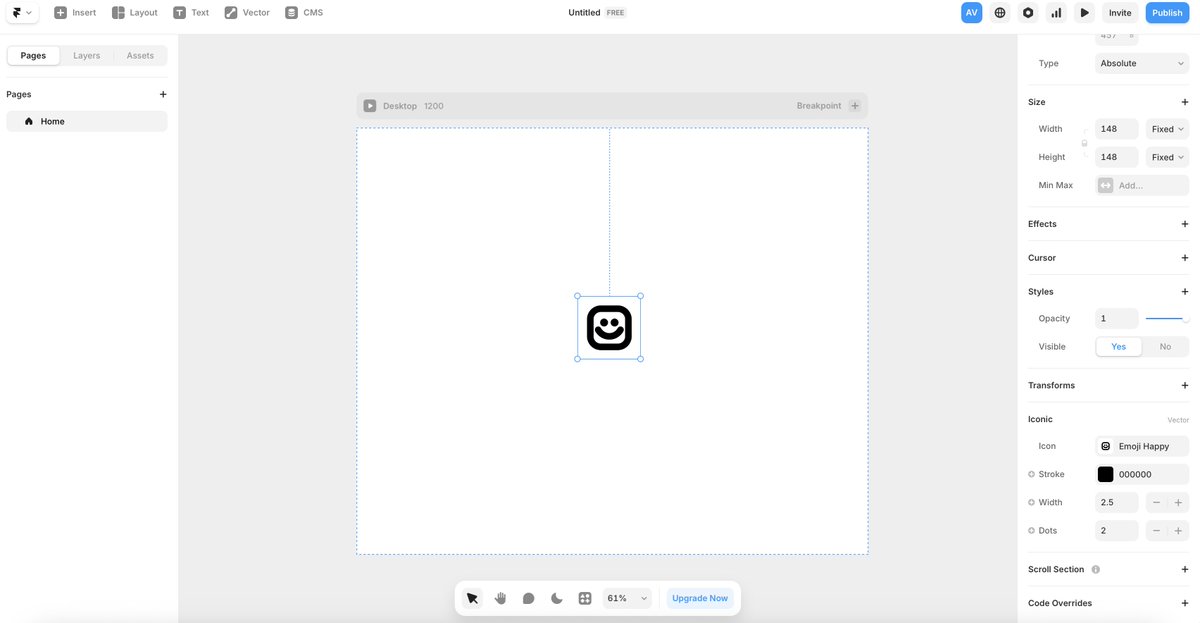 I'm back after a short break and continuing my Framer learning journey. 😊

Any tips or recommendations for working with Framer?

#Framer #UIDesign #uxdesigner