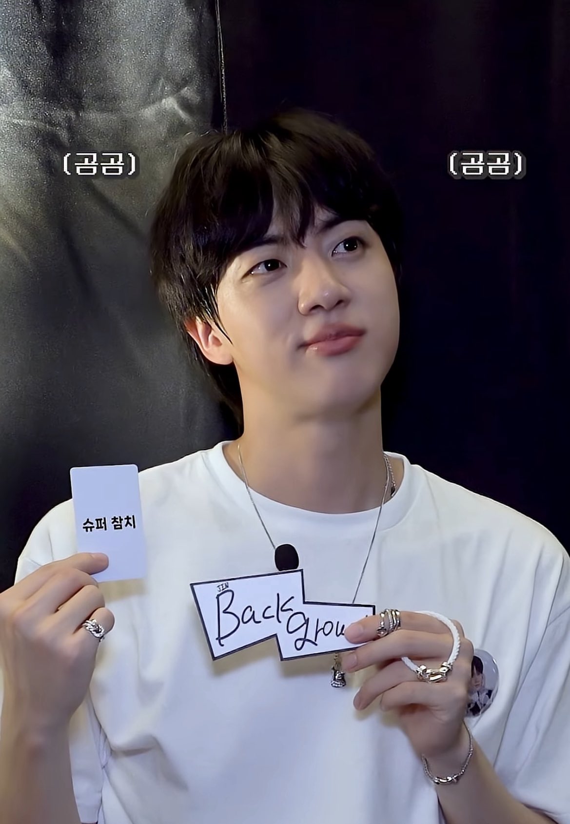 ♡JIN-meページ♡ BTS I (Jin) 'Echo' Jacket Shoot Sketch このBLACKジンくんが1