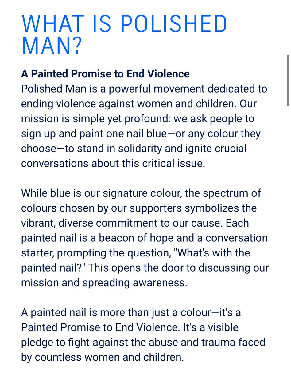 รีล่าบอกว่า เล็บที่จองกุกทา คือเพื่อสนับสนุนโครงการ Polished  Man เกี่ยวกับช่วยยุติความรุนเเรงต่อสตรีและเด็ก น้องจองกุกแสนดีมาก 🫶🥹