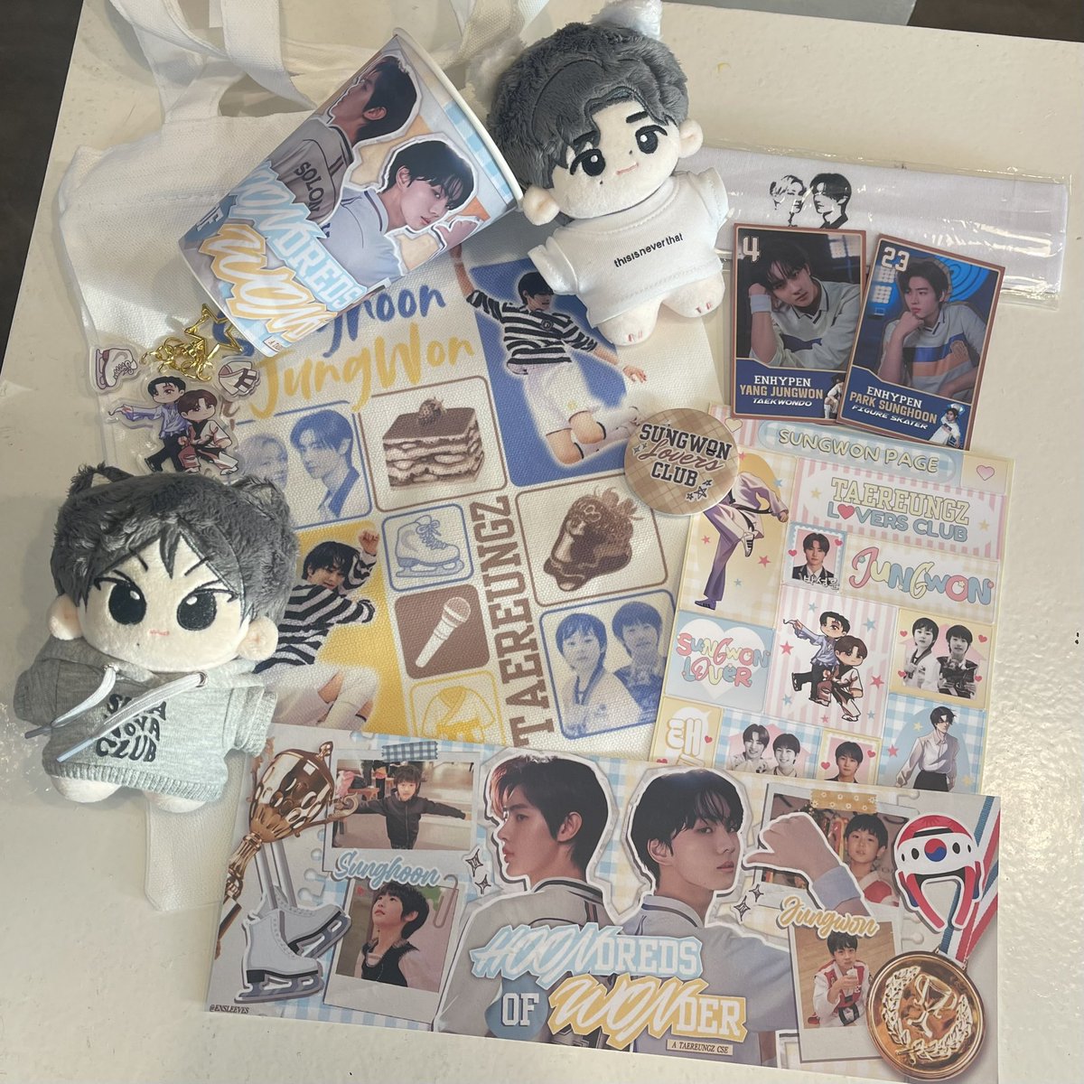 happy taereungz day!! ⛸️🥋

im really so happy and grateful for yesterday! enjoyed the event with my co-sungwonist lovers. 

my taereungz, i love you so much!! 🫶🏼🥹

#HOONdredsofWONder | <a href="/ensleeves/">ENSLEEVES —</a>