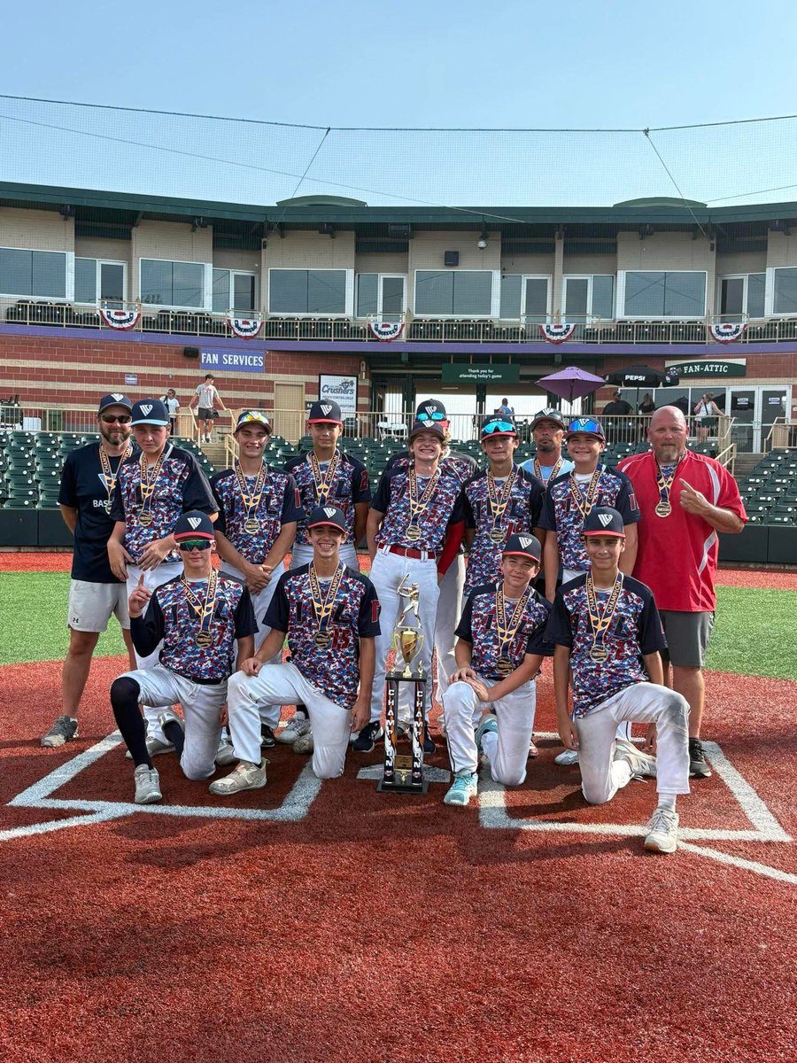 IVLBaseball's tweet photo. IVL 14U Davison Big Bang Bash Champions!! #ivl #ivlway https://t.co/2yGubPyPko