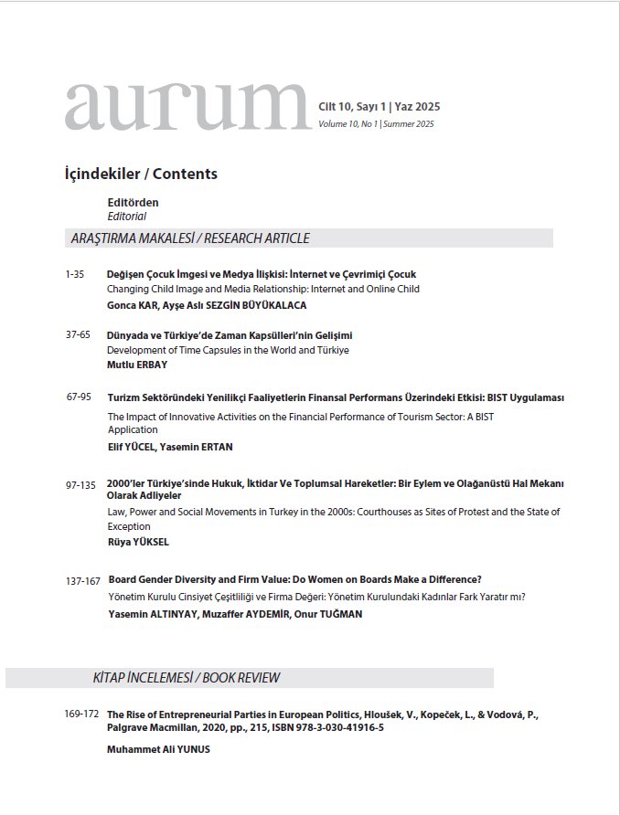 Aurum Sosyal Bilimler Dergimizin 2025 yılı Yaz sayısı 5 makale ve 1 kitap değerlendirmesiyle yayımlandı. 
Dergipark linki üzerinden erişebilirsiniz: dergipark.org.tr/tr/pub/aurum/i…

Keyifli okumalar dileriz.