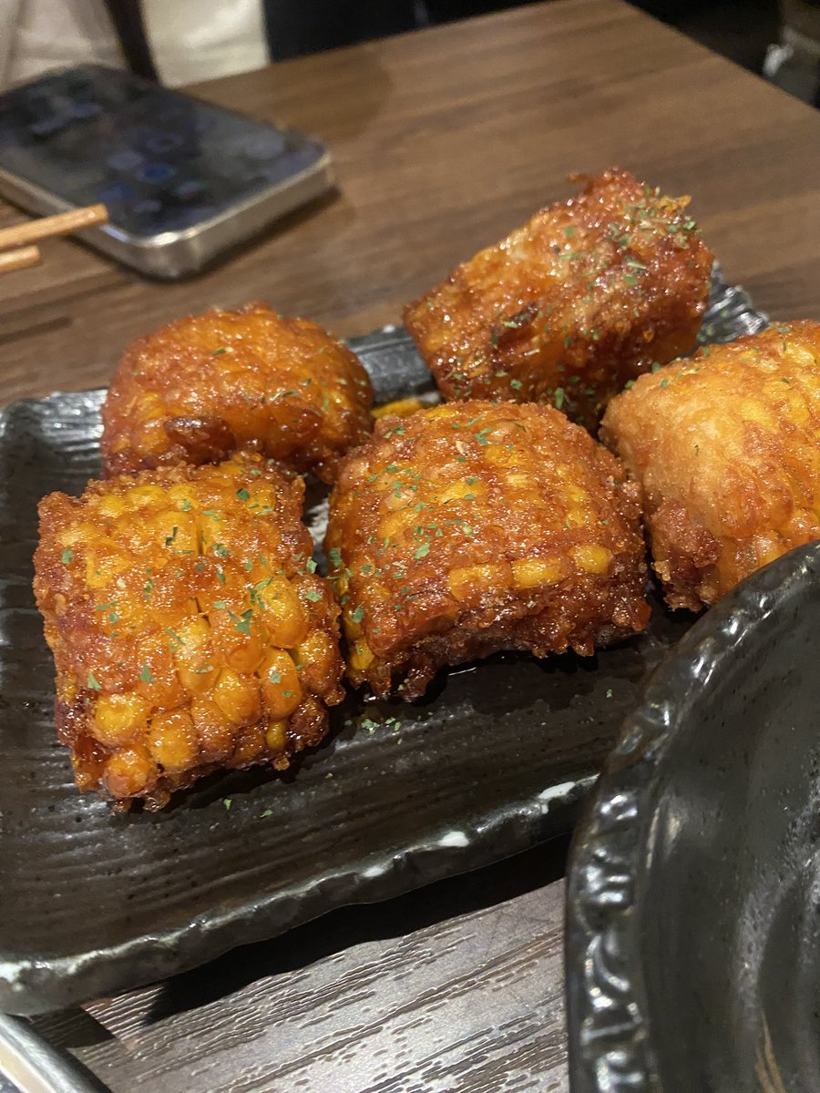 kouhei0856's tweet photo. とうもろこしの揚げたやつ🌽
 #とうもろこし  #かき揚げ  #ぐるめ https://t.co/s5uY4PSOfO
