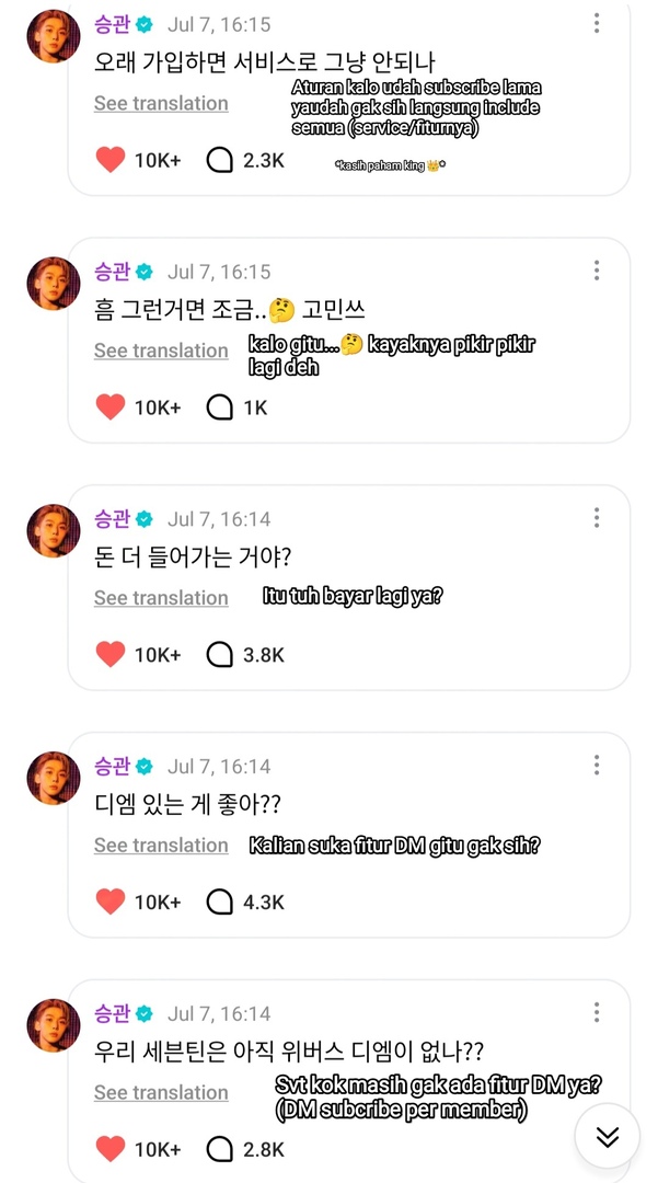 caratstalk's tweet photo. [17s] Even seungkwan shocked sama kapitalis plybe 🙂 https://t.co/HfCflEYKjC