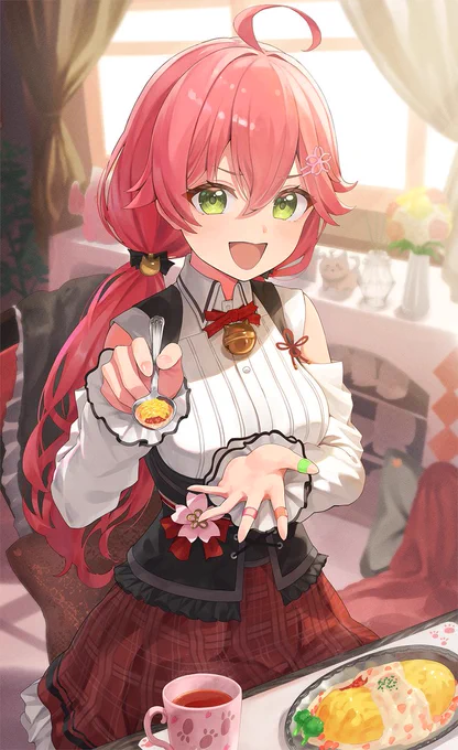 #miko_Art あーん!!