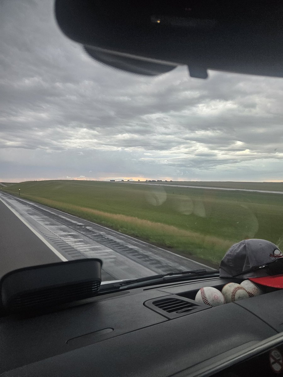 On the road home!