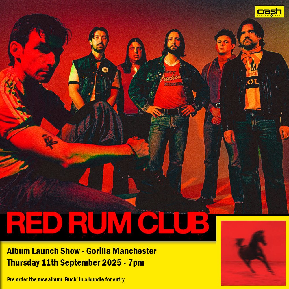 GORILLA (@thisisgorilla) on Twitter photo JUST ANNOUNCED
<a href="/RedRumClub/">Red Rum Club</a> return with BUCK, their boldest record yet and will be having their album launch show at Gorilla on the 11th September
Tickets are on sale Tomorrow at 10am JUST ANNOUNCED
<a href="/RedRumClub/">Red Rum Club</a> return with BUCK, their boldest record yet and will be having their album launch show at Gorilla on the 11th September
Tickets are on sale Tomorrow at 10am