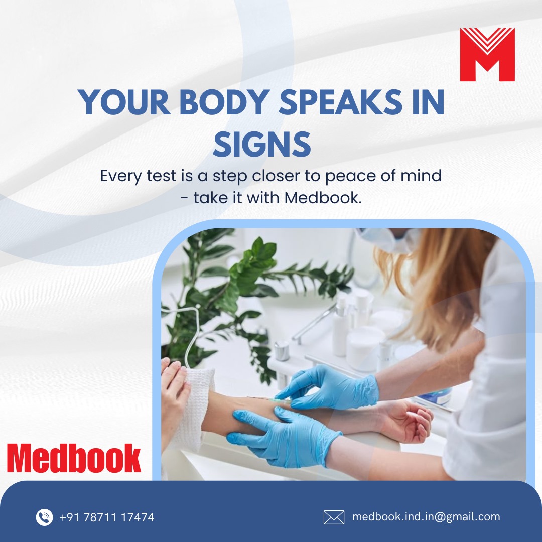 medbook_in's tweet image. 🧬 Your body speaks in signs -listen early, act smart.

#MedBook #LabTestBooking #StayHealthy #PreventiveCare #HealthcareMadeEasy #BloodTest #HealthAwareness #BookNow