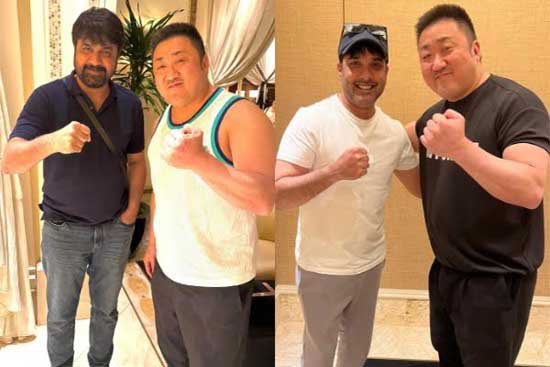 ursniresh's tweet image. After #Tharun, #Srikanth clicks with #DonLee – Are #Prabhas fans in for a ‘#Spirit’ surprise?