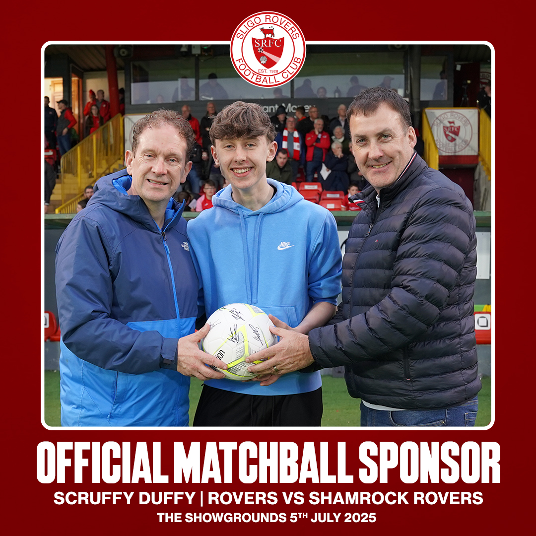 A massive thanks to our official match ball sponsor, Scruffy Duffy 🔴⚪️

#Bitored | #Since1928
