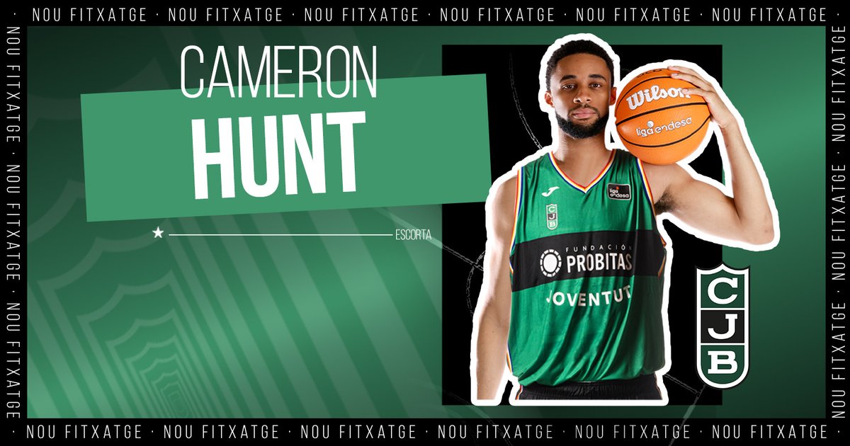 💥 Cameron Hunt: talent diferencial per a la línia exterior

🤝 La Penya i l’escorta nord-americà arriben a un acord pels propers dos anys

📝 El comunicat: bit.ly/45WUua8

👋 Benvingut a Badalona, Cameron!

#CityOfBadalona
