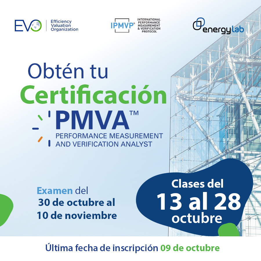 CT_EnergyLab's tweet photo. 🎓 ¡Última edición 2025 #CertificaciónPMVA basada en el Protocolo #IPMVP® que organizamos junto con @EVO_IPMVP. Este curso aplica directamente al #sistemaCAE que establece el RD 36/2023 ¡#PLAZASLIMITADAS! ¡Inscríbete YA y reserva tu plaza!
+ Info👉 https://t.co/uU3LfdNyLB https://t.co/Y1sQaLR5F4