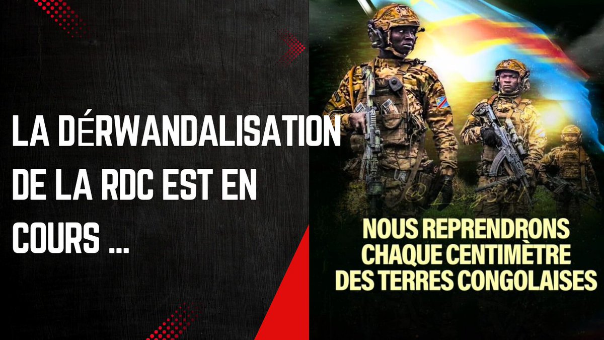 Après le déboulonnement du Kabilisme, place à la dérwandalisation de la RDC par Fatshi et les Patriotes .

En effet , les sorties sulfureuses de Kagame mêlées à des apparitions sporadiques de Kabila traduisent (et trahissent à la fois ) leur honte et leur chute.

Ils ont été