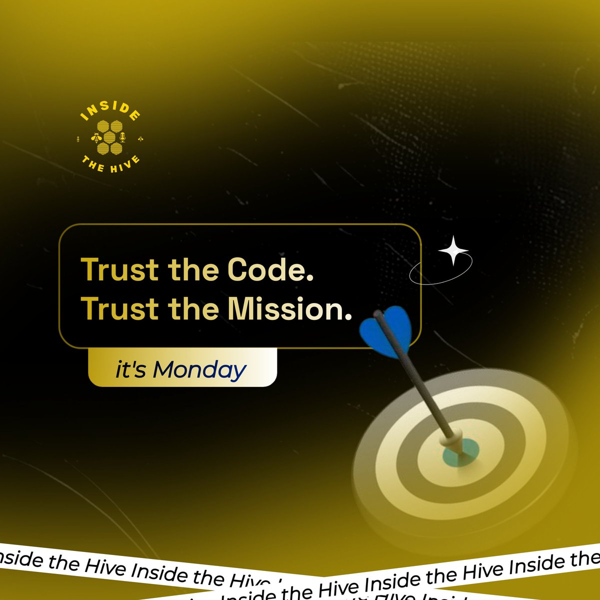 Trust the Code. Trust the Mission.

The old internet asked you to trust the middlemen but web3 asks you to trust the code and yourself.

This Monday, move with confidence.

You’re building on truth, transparency, and technology and even when things move slowly, progress is